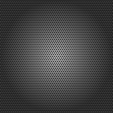 Black metallic background, vector illustration clipart