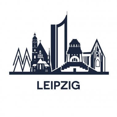 Detaylı city Leipzig, Almanya arması