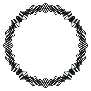 Dekoratif vektör çerçeve