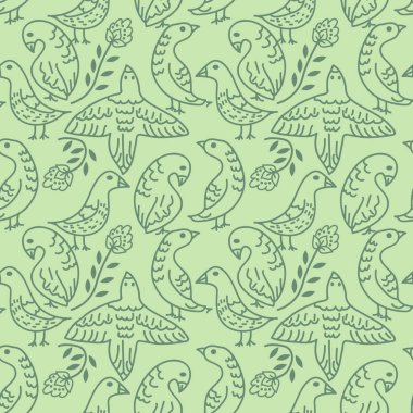 Dikişsiz dekoratif desen