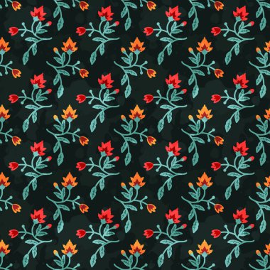 Dikişsiz dekoratif desen