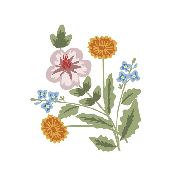 Квіткових декоративних картки — стоковий вектор