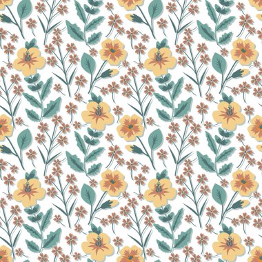 Kusursuz çiçek deseni