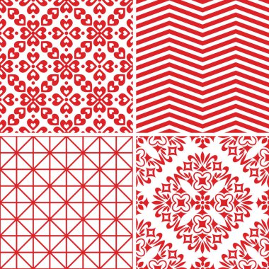 Dikişsiz soyut desenler