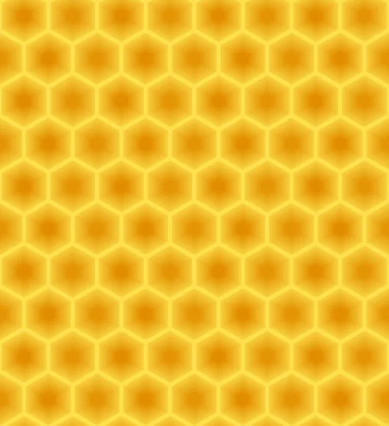 Seamless honey pattern — Stock Vector