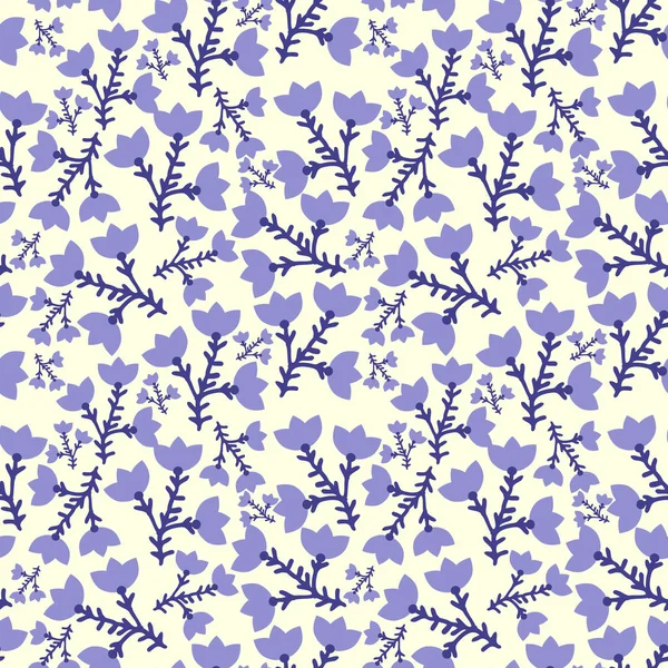 Modèle floral sans couture — Image vectorielle