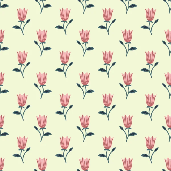 Naadloos bloemenpatroon — Stockvector