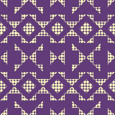 Soyut süslemeli kusursuz desen