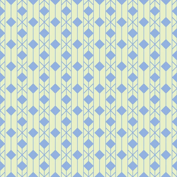 Nahtloses Blau Weißes Muster — Stockvektor