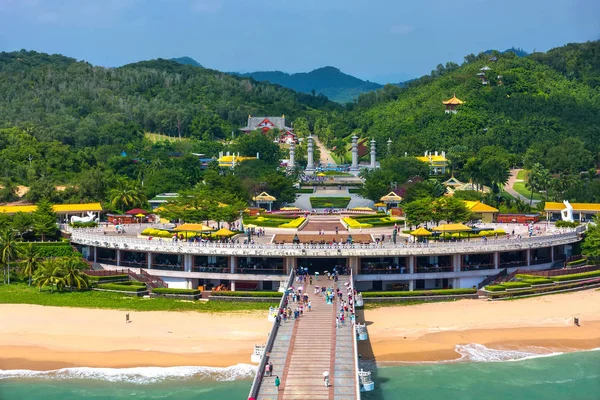 Nanshan buddhistiska kulturella Park, Sanya, Hainan, Kina. — Stockfoto