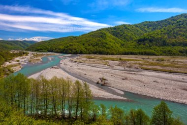 Shahe Nehri yakınındaki village, Bolshoy Kimchay, Sochi.