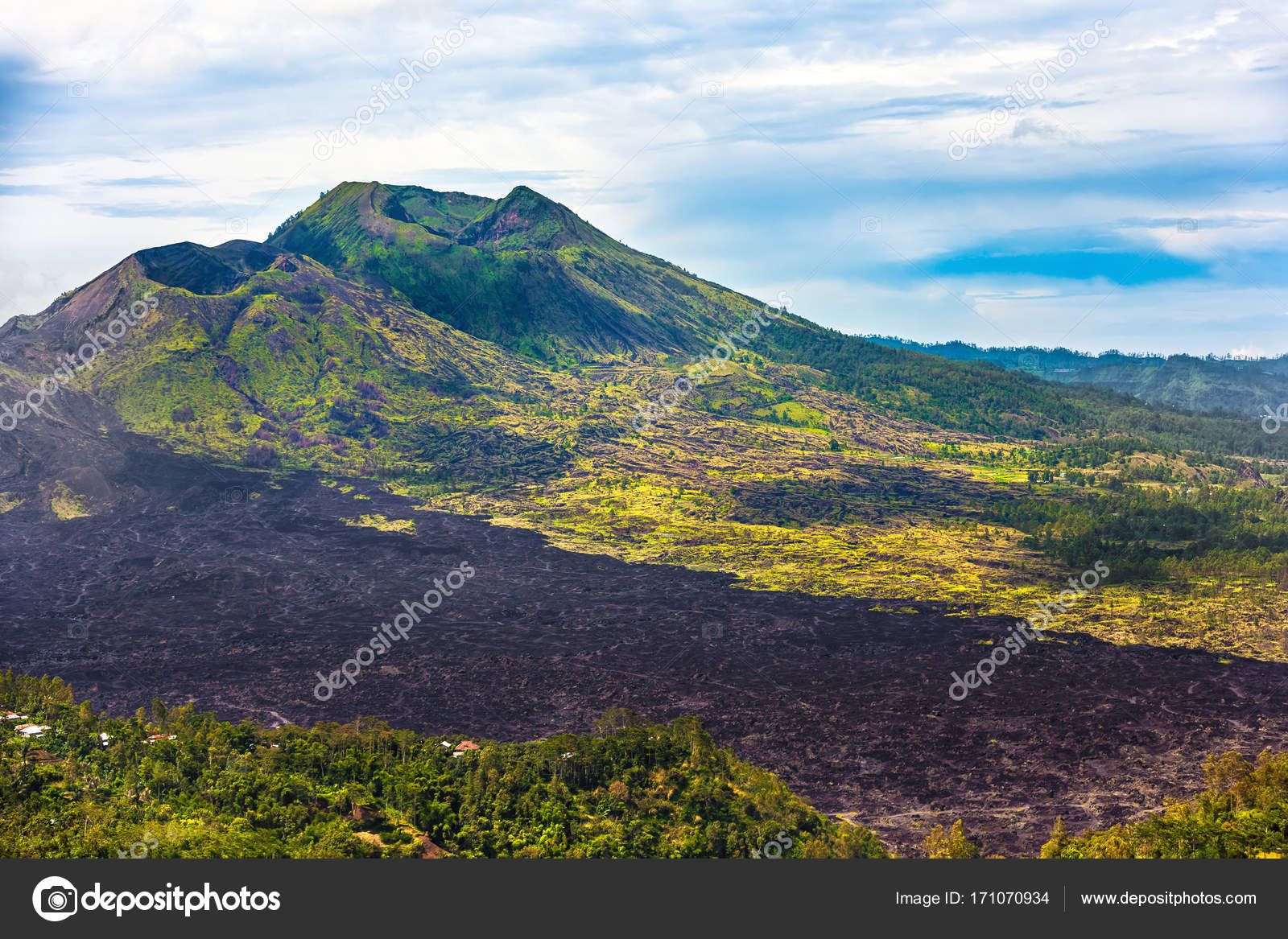 Danau Batur Gunung Batur Kintamani Bali Indonesia Stock Photo Image By C Valerybocman 171070934