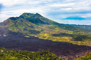 Danau Batur, Gunung Batur, Kintamani, Bali, Endonezya.