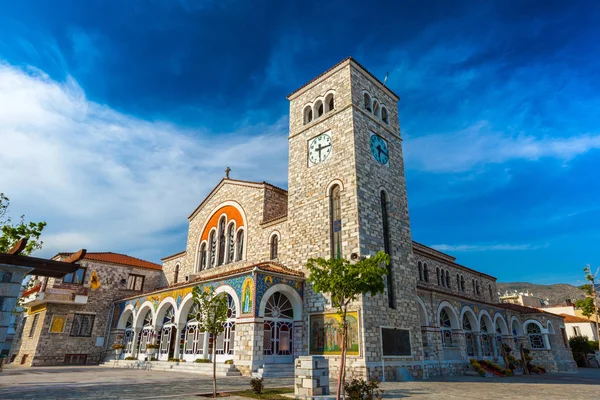 Volos, Magnisia, Hellas, Yunanistan - Nisan 2017.