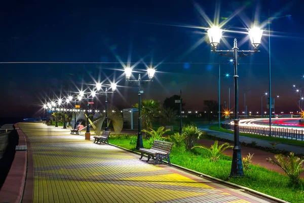 Setin Karadeniz kıyısında, Sochi, Rusya Federasyonu.