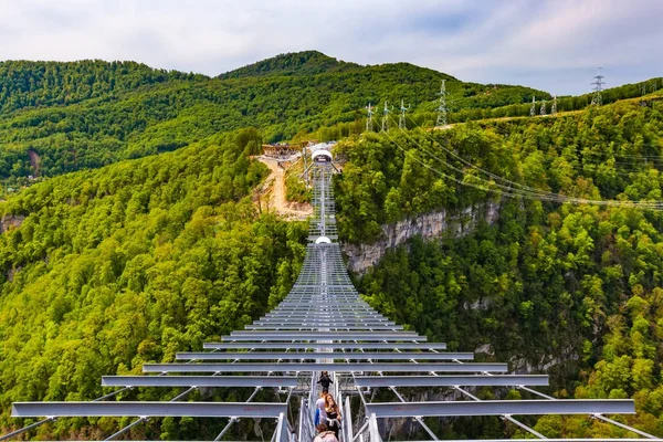 Skypark Aj Hackett Soçi, Adler, Rusya Federasyonu - Mayıs 2016.