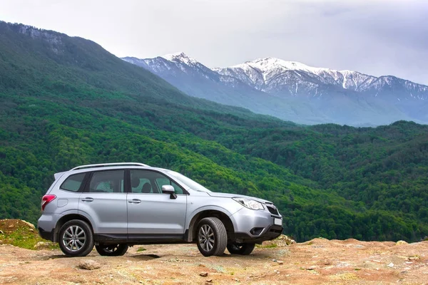 Subaru Forester, Soçi, Adler, Rusya Federasyonu - Mayıs, 2016.