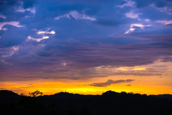 Cloudscape w Adler, Sochi, Federacja Rosyjska. — Zdjęcie stockowe