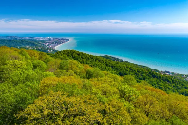 Adler semtinden Akhun dağ, Sochi, Rusya Federasyonu.