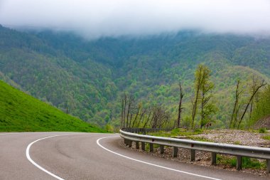 Yüksek irtifa yataydan Sochi, Rusya Federasyonu.