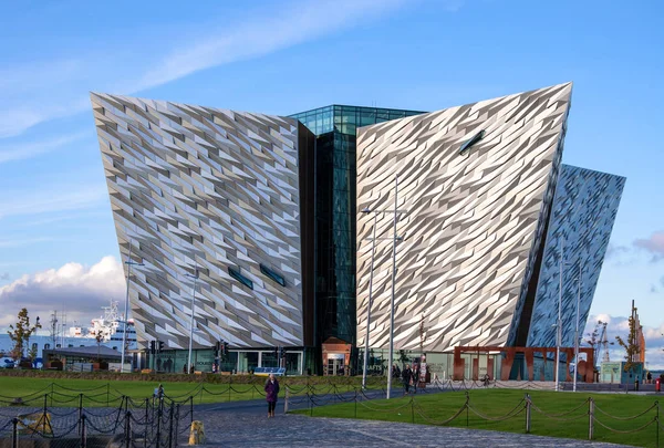 Muzeum Titanica w Belfast — Zdjęcie stockowe