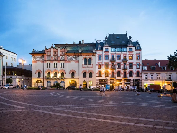 Plac Szczepanski Square in Karkow, Poland — Stock Photo, Image
