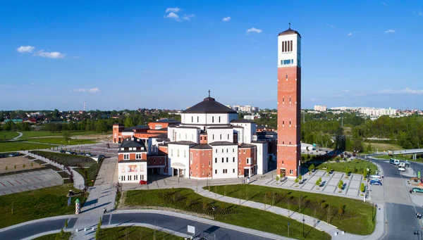 Pope John Paul Ii sanktuarium w Kraków, Polska — Zdjęcie stockowe