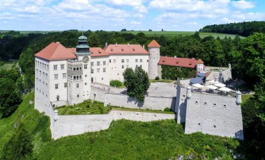 Castle Pieskowa Skala near Krakow, Poland clipart