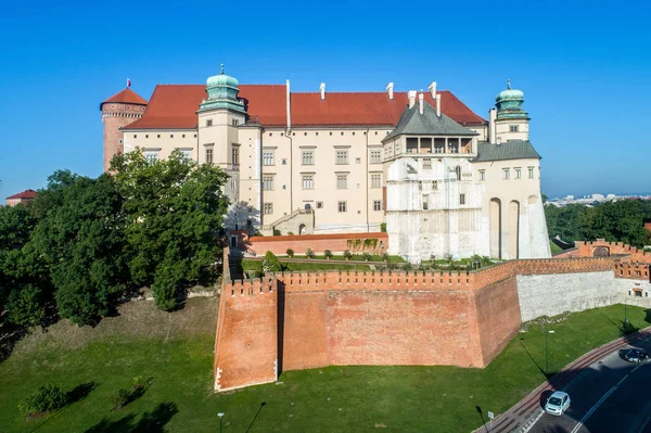 Hrad Wawel v Krakově, Polsko — Stock fotografie