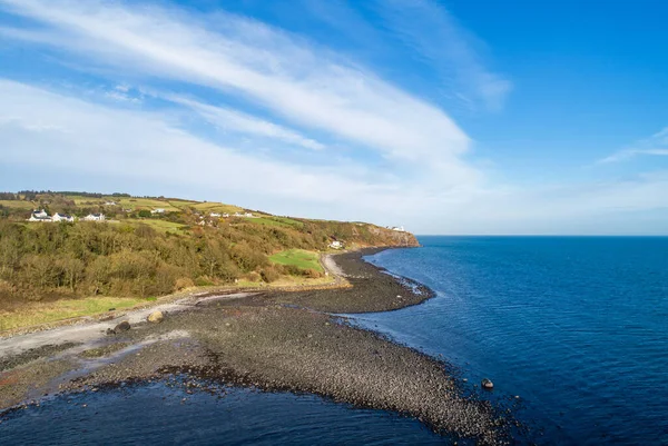 Côte Atlantique Entrée Belfast Laugh Dans Comté Antrim Irlande Nord — Photo