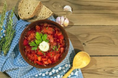 Sonbahar sebze ile büyük sepet