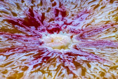 Orta turuncu yakın çekim, doku