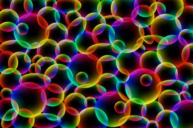 arka plan, Küre, süsleme neon renkli floresan