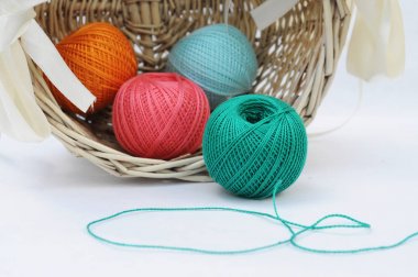 iğne işi için parlak iş parçacıkları