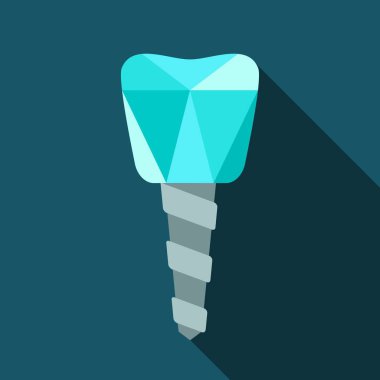 Dental implant sembolü