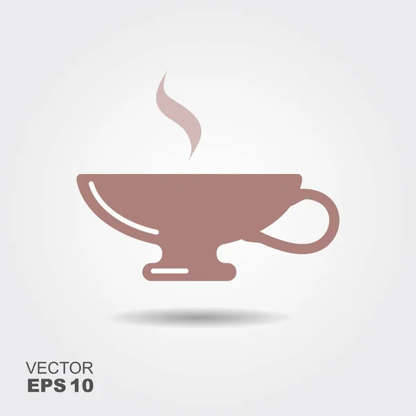 Icona vettore tazza di tè — Vettoriale Stock