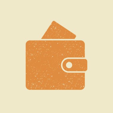 M-cüzdan kutsal kişilerin resmi içinde düz stil