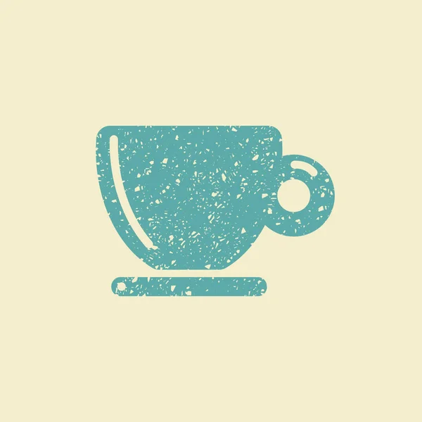 Kaffeetassen-Symbol, Vektorillustration — Stockvektor