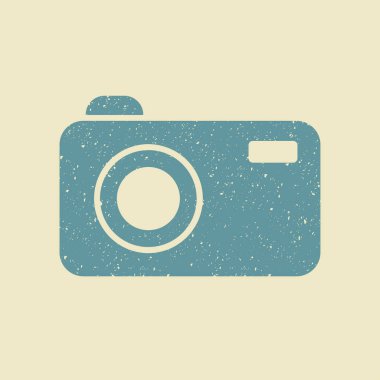 Düz stil kamera simgesi