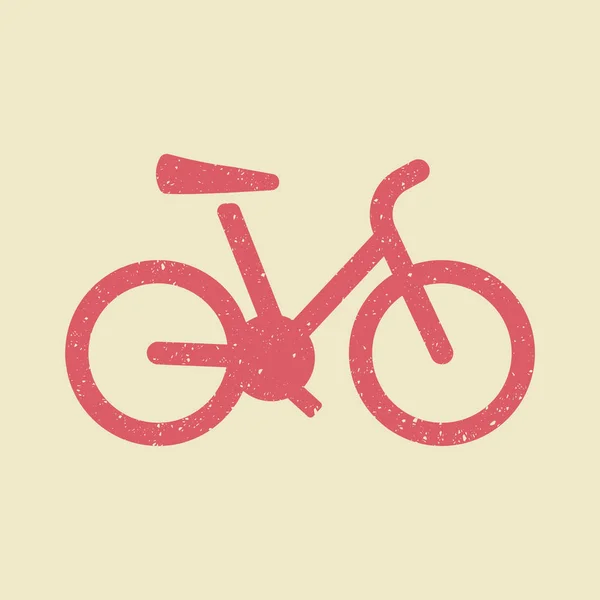 Kerékpár. Kerékpár ikon-vektoros — Stock Vector