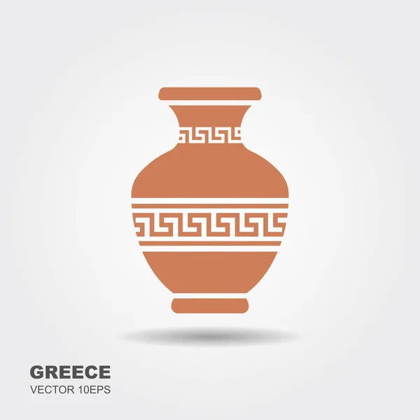 Antik Yunan vazo — Stok Vektör