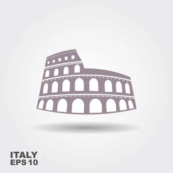 Colosseum vector icon — Stock Vector