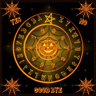 Halloween Ouija Board clipart