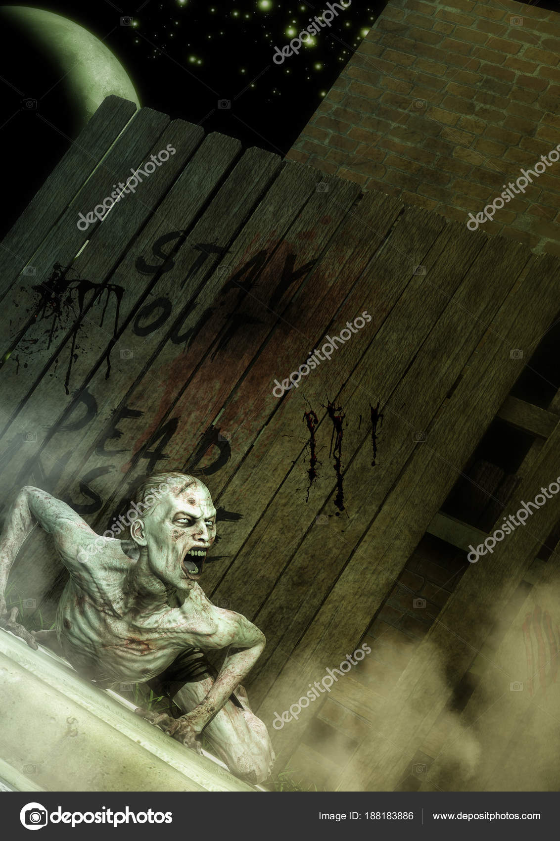 The Holiday Aisle® Creepy Dawn the Animated Crawling Zombie Girl Figurines  | Wayfair