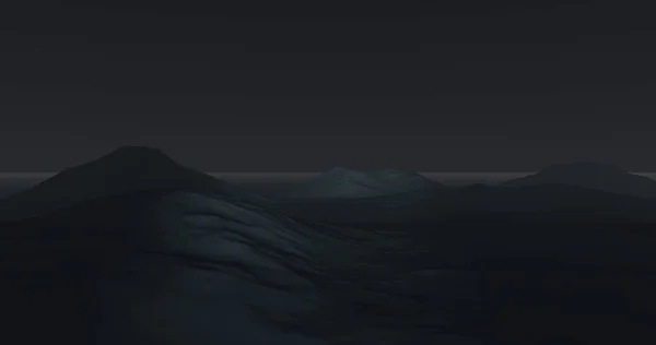 Фон Гор Окружающим Туманом Позади — стоковое фото