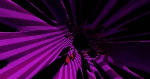 Abstrakter Psychedelischer Hintergrund Einer Explosion Von Farben Die Ineinander Verschmelzen — Stockvideo
