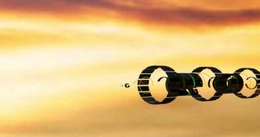 Katı bir arkaplan üzerinde saydam geometrik şekillere sahip soyut arkaplan.