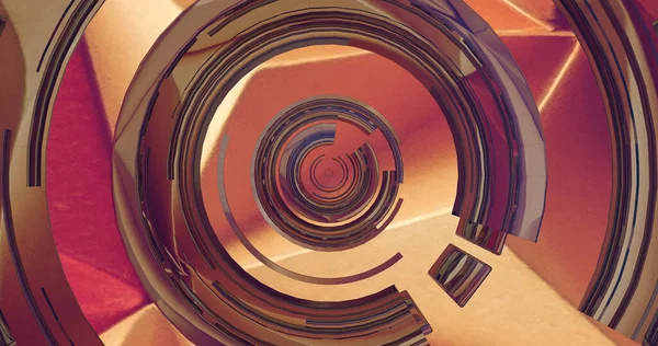 Abstract Background Futurist Spiral Making Pattern — Stock Photo, Image
