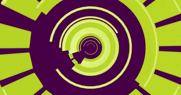 Fond abstrait avec une spirale futuriste faisant un motif .