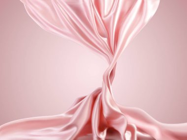 Güzel pembe saten